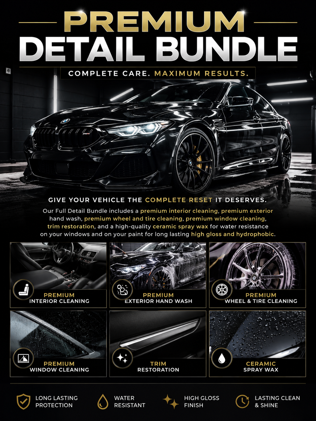 Full Premium Detail bundle