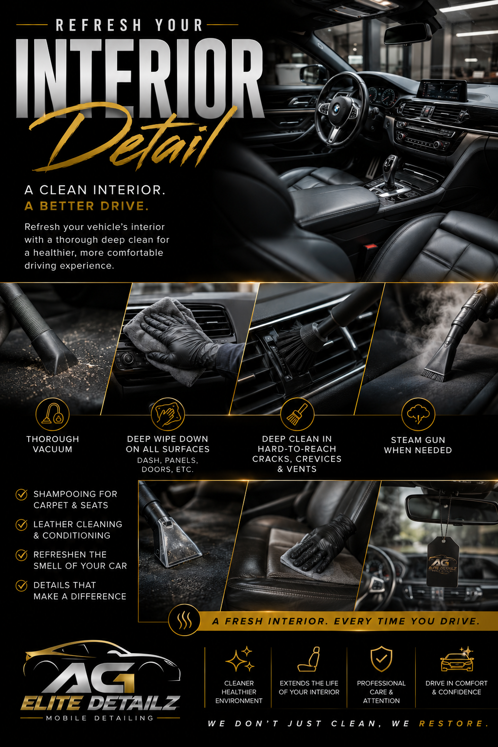 Premium Interior Detailing Restoration