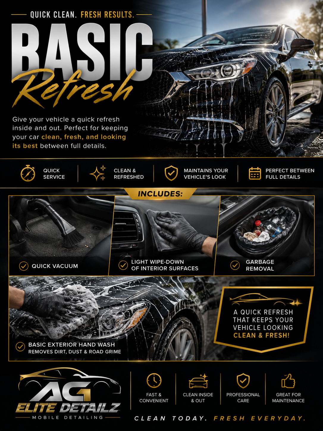 Basic Full Detail Package